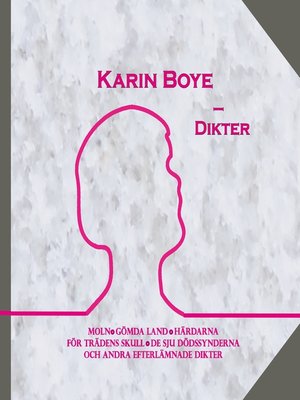 cover image of Karin Boye--Dikter